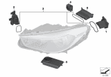 Diagram for BMW 535i GT xDrive Light Control Module - 63117352475