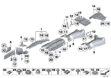Diagram for BMW 323i Exhaust Heat Shield - 51487072693
