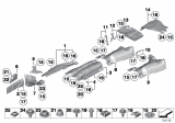 Diagram for 2010 BMW 323i Exhaust Heat Shield - 51487072693