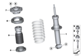 Diagram for 2019 BMW X4 Shock Absorber - 33506890945