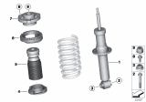 Diagram for 2018 BMW X4 Shock Absorber - 33526796317