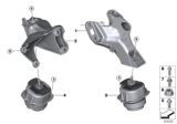 Diagram for BMW X6 Motor And Transmission Mount - 22116882034