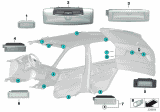 Diagram for 2017 BMW X6 M Interior Light Bulb - 63319356471