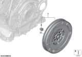 Diagram for BMW 545i Flywheel - 21207536564