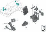 Diagram for 2019 BMW X4 Fuse Box - 61146841702