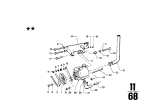 Diagram for BMW 2000 Serpentine Belt - 11641254120