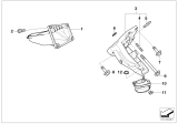 Diagram for 2003 BMW 540i Motor And Transmission Mount - 22111091946