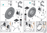 Diagram for 2016 BMW X5 Brake Pads - 34116852253