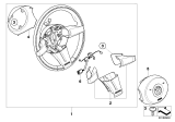 Diagram for 2004 BMW Z4 Steering Wheel - 32307906784