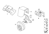 Diagram for 2005 BMW X3 Body Control Module - 65753403208