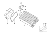 Diagram for BMW Alpina V8 Roadster A/C Evaporator Core - 64116911692