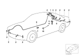 Diagram for 2003 BMW 540i Parking Sensors - 66210143459