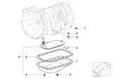 Diagram for BMW X5 Automatic Transmission Filter - 24117557069