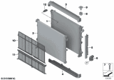 Diagram for 2019 BMW X3 Radiator - 17118642747