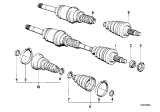 Diagram for BMW Z3 Spindle Nut - 33411125664