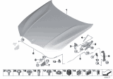 Diagram for BMW M235i xDrive Gran Coupe Hood Latch - 51237468347