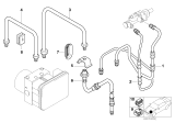 Diagram for 2002 BMW Z3 Hydraulic Hose - 34326751648