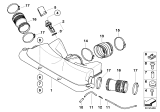 Diagram for BMW 745Li Air Intake Hose - 13717577758