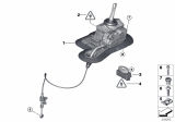 Diagram for 2013 BMW M3 Automatic Transmission Shift Levers - 61317842102