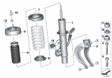 Diagram for 2019 BMW X6 Shock Absorber - 37106875083