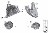 Diagram for BMW M235i xDrive Motor And Transmission Mount - 22116784832