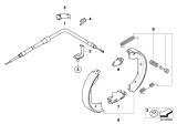 Diagram for 2008 BMW X3 Parking Brake Cable - 34403400795