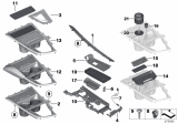 Diagram for 2014 BMW 435i Cup Holder - 51169323675