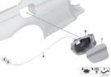 Diagram for BMW 640i Gran Coupe Fuel Filler Housing - 51177276392