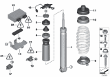 Diagram for BMW 428i Gran Coupe Coil Spring Insulator - 33536764419