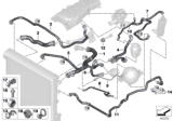Diagram for BMW X4 Coolant Reservoir Hose - 17127535559