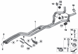 Diagram for BMW 330i Muffler Hanger Straps - 18207590154