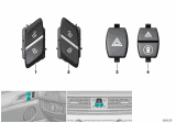 Diagram for BMW X3 Hazard Warning Switches - 61319319001