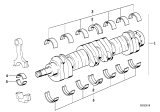 Diagram for BMW 635CSi Crankshaft - 11211705770