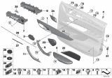 Diagram for 2017 BMW X6 Door Armrest - 51427328850