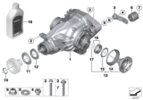 Diagram for BMW Z4 M Differential Seal - 33121213949