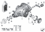 Diagram for 2001 BMW M5 Differential Seal - 33121213949