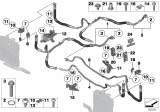 Diagram for 2011 BMW 760Li Oil Cooler Hose - 17227591897