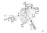 Diagram for 1986 BMW 535i Automatic Transmission Seal - 23121490192