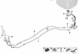 Diagram for 2019 BMW 740e xDrive A/C Liquid Line Hoses - 64539303463