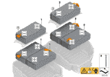 Diagram for 2020 BMW 530e xDrive Batteries - 61278658344