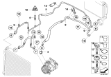 Diagram for 2008 BMW M3 A/C Liquid Line Hoses - 64509122623