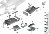 Diagram for BMW 740e xDrive Steering Column Cover - 51459311975