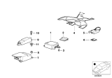 Diagram for BMW 318ti Air Bag Sensor - 65776905454