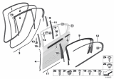 Diagram for BMW 740e xDrive Door Seal - 51727490025