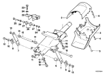 Diagram for 1991 BMW 735i Steering Column Cover - 32311156381