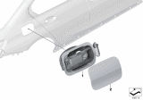 Diagram for BMW 330i xDrive Fuel Filler Housing - 51177433407