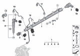 Diagram for BMW Fuel Pressure Sensor - 13537787167