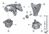 Diagram for BMW ActiveHybrid 7 Engine Mount Bracket - 22116777605