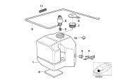 Diagram for 1998 BMW Z3 M Washer Reservoir - 61608383546