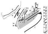 Diagram for 2014 BMW i8 Weather Strip - 51337312987